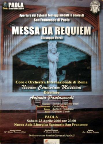 2005_RequiemVerdi-Santuario S. Francesco_Paola